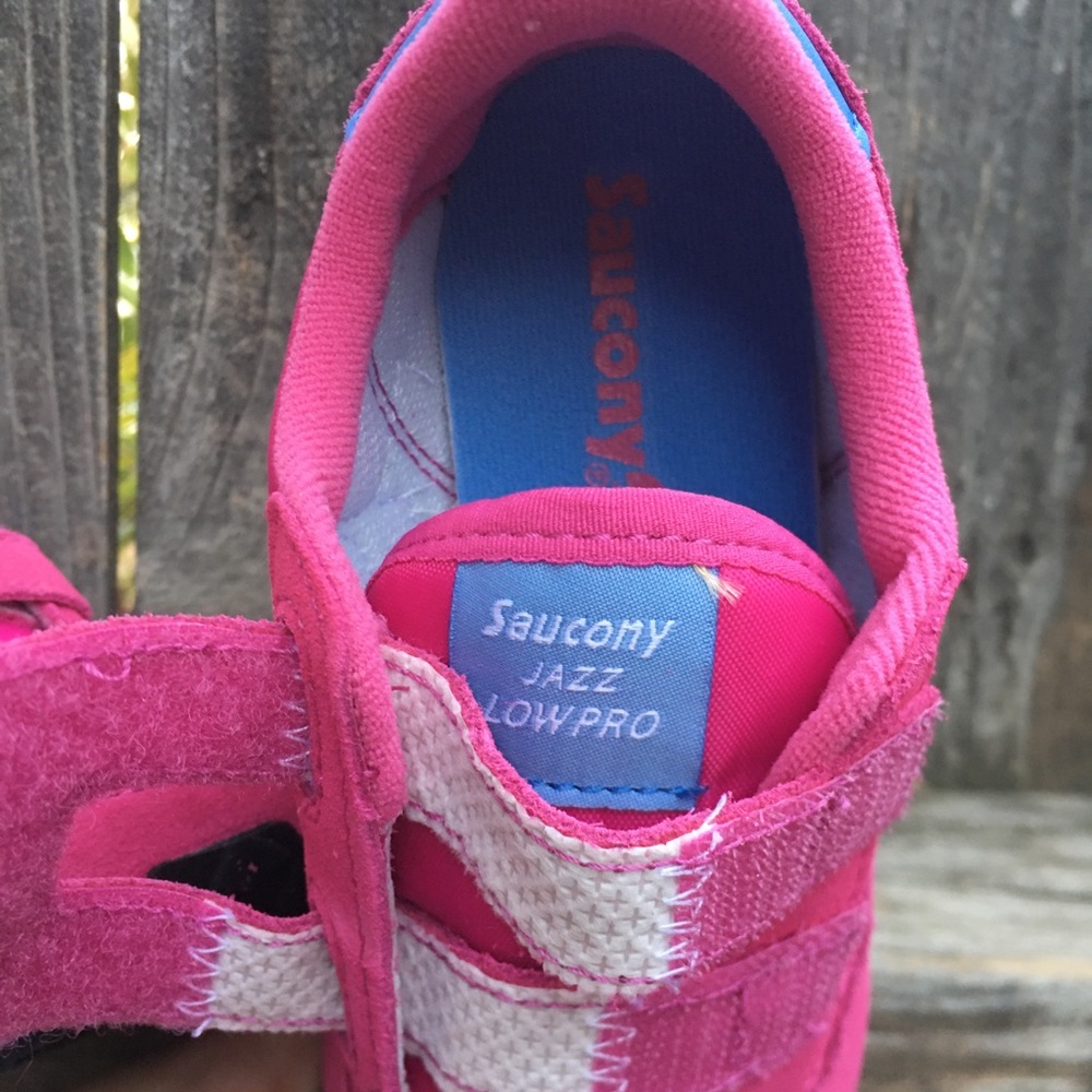 Saucony Toddler Girl shows Baby Jazz HL Magenta - Picture 10 of 11